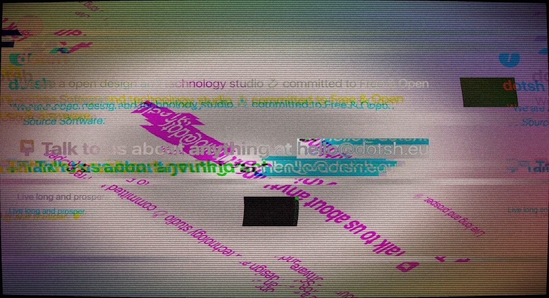 data visualization screen